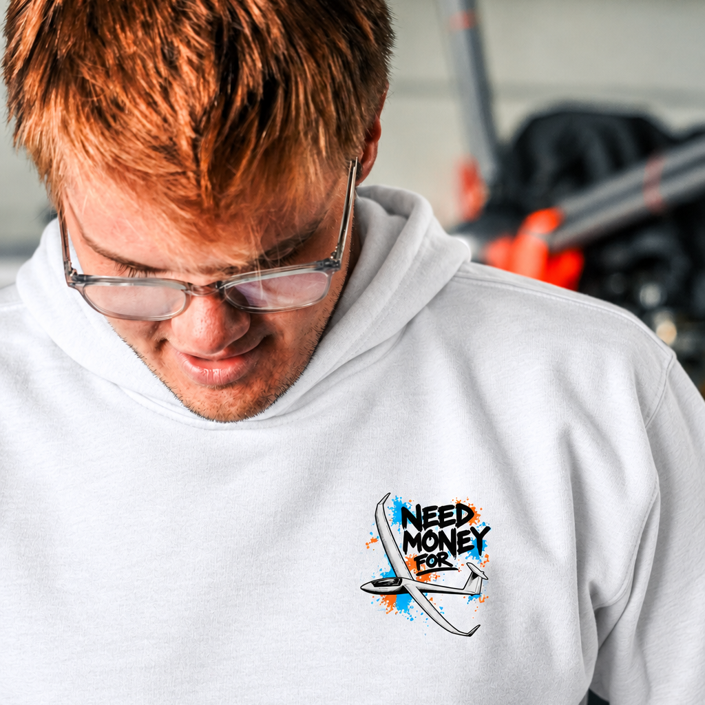 NEED MONEY FOR - Hoodie | white