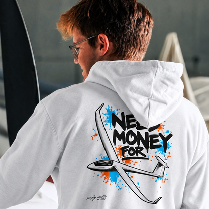 NEED MONEY FOR - Hoodie | white