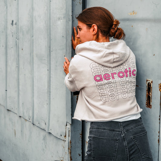 aerotic - Lady Cropped Hoodie (versch. Farben)